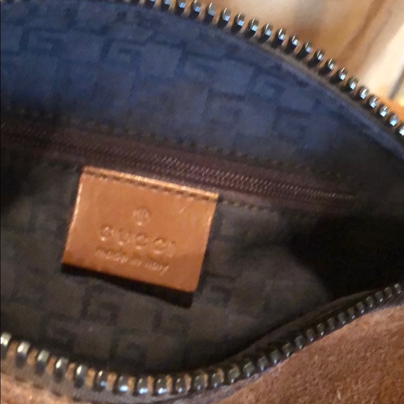 GUCCI suede small shoulder bag - Picture 3 of 3
